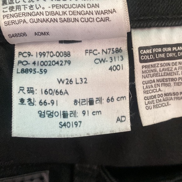 LEVI’S 721 | SKINNY JEANS | W26 L32 | NWOT - Picture 5 of 5